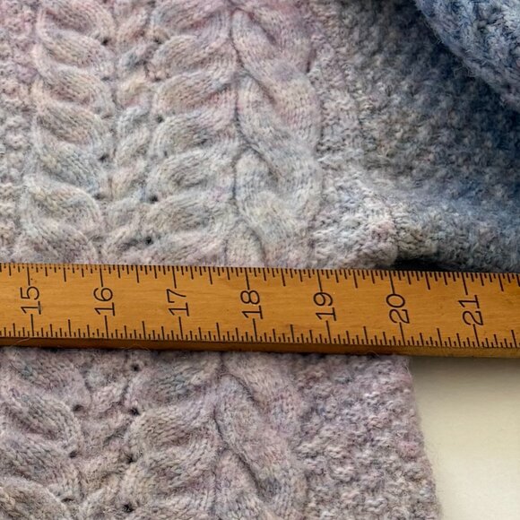 Blue and Lavender Ombre Pullover Sweater, Size Medium, by LC Lauren Conrad - Picture 8 of 11